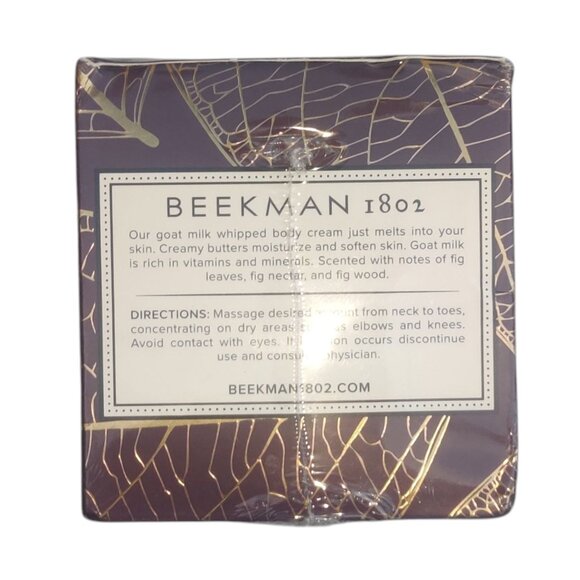 Beekman 1802 Fig Leaf Whipped Body Cream - Picture 3 of 4